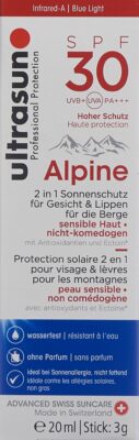 ULTRASUN Alpine SPF 30 20 ml + 3 g