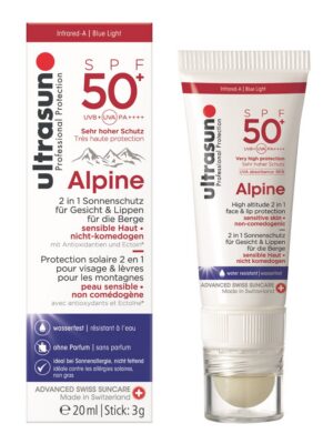ULTRASUN Alpine SPF 50+ 20 ml + 3 g