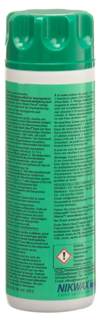 NIKWAX Down Wash Direct fl 300 ml