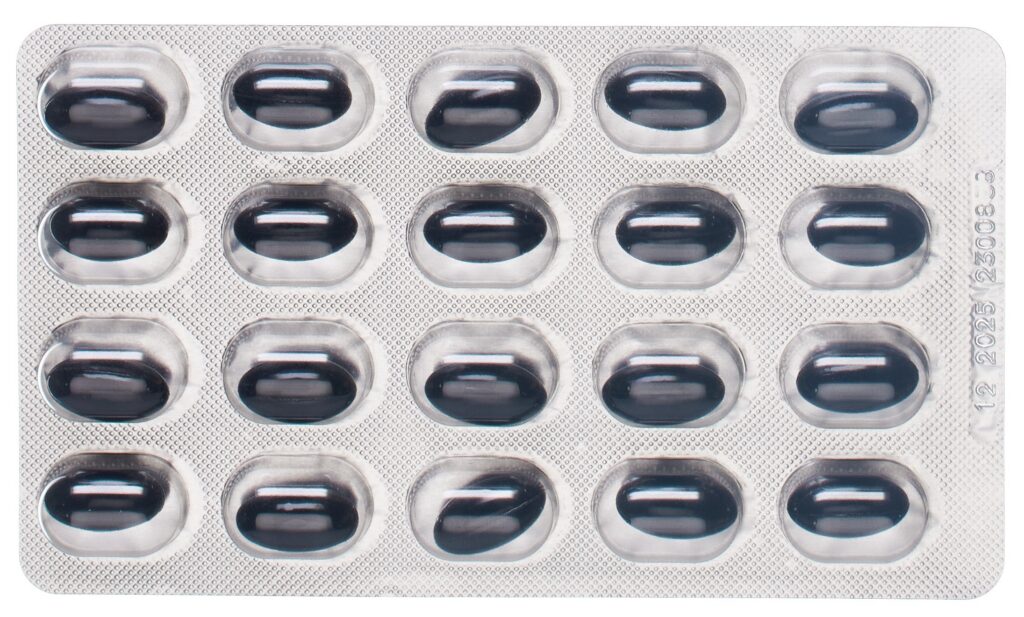 ALPINAMED Ail noir caps 120 pce
