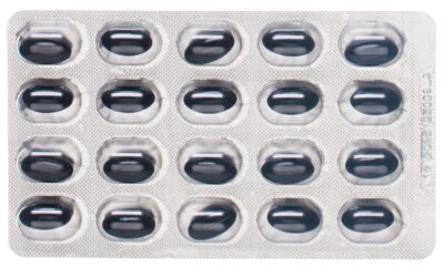 ALPINAMED Ail noir caps 120 pce