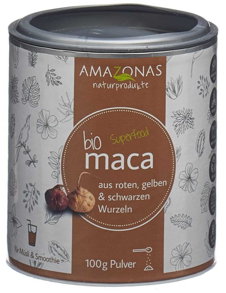 AMAZONAS maca bio poudre 100 % pur bte 100 g
