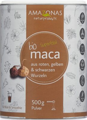 AMAZONAS maca bio poudre 100 % pur bte 500 g