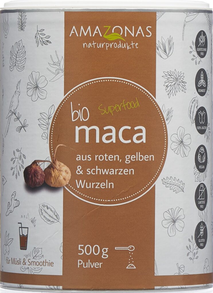AMAZONAS maca bio poudre 100 % pur bte 500 g