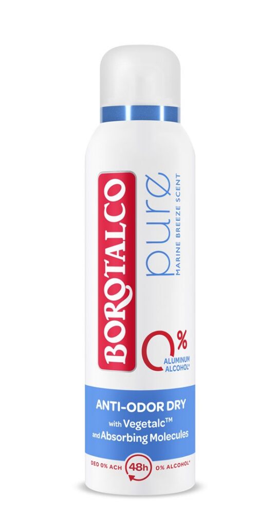 BOROTALCO Deo Pure Natural Fresh spray 150 ml