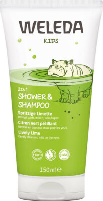 WELEDA KIDS 2en1 shower&shampoo citron vert 150 ml
