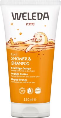 WELEDA KIDS 2en1 shower&shampoo orange tb 150 ml