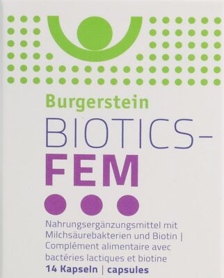 BURGERSTEIN Biotics-FEM caps 14 pce