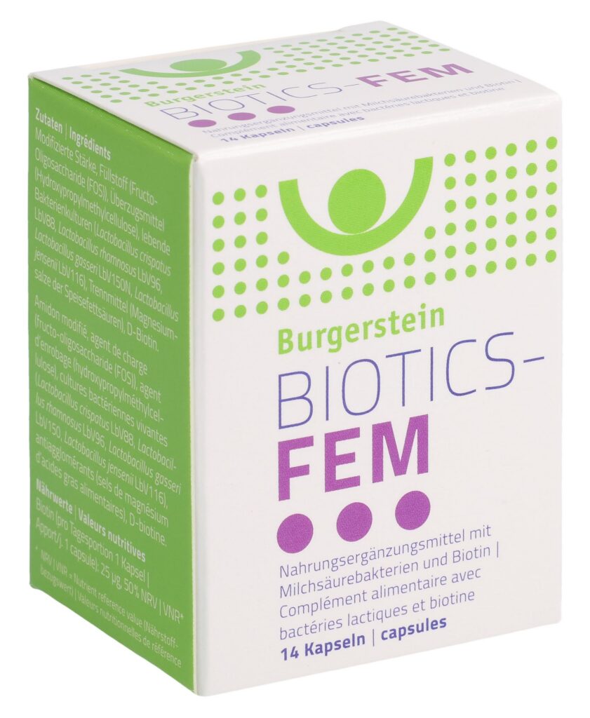 BURGERSTEIN Biotics-FEM caps 14 pce