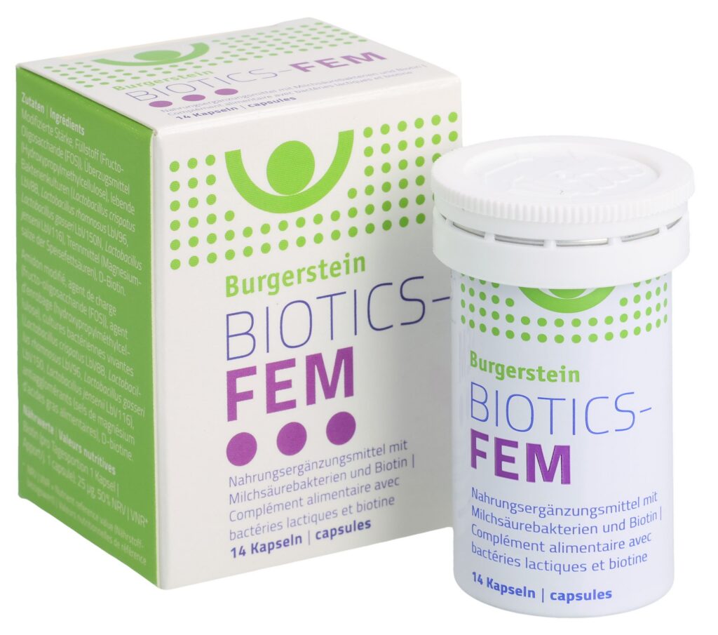 BURGERSTEIN Biotics-FEM caps 14 pce