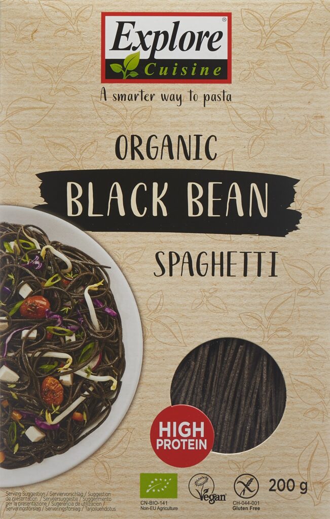 EXPLORE CUISINE spaghetti haricots noirs bio 200 g