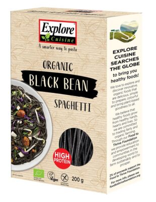 EXPLORE CUISINE spaghetti haricots noirs bio 200 g