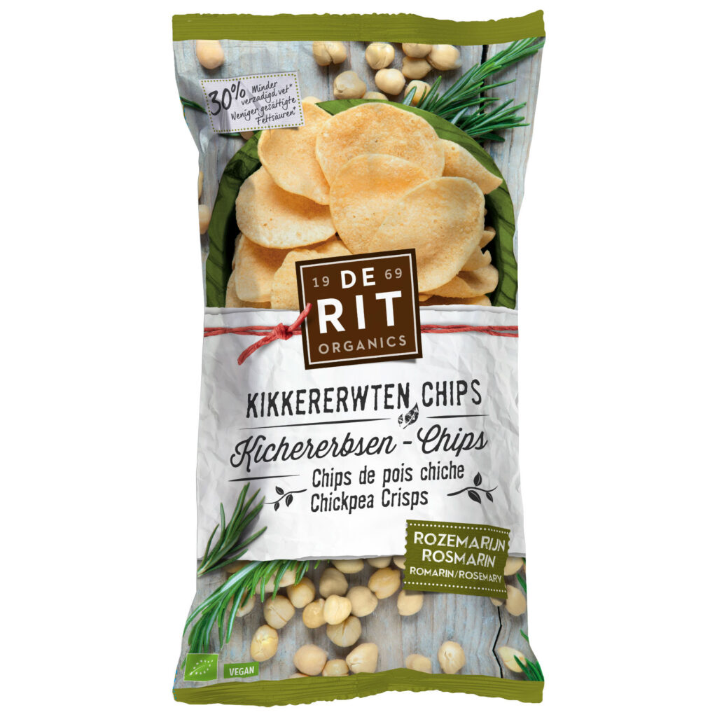 DE RIT Chips de pois chiches romarin bio sach 75 g
