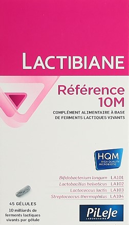 LACTIBIANE Référence 10M caps 45 pce
