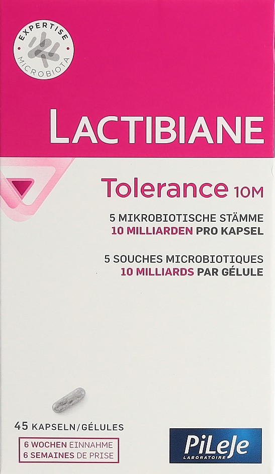 LACTIBIANE Tolérance 10M caps 45 pce