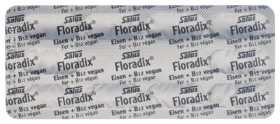 FLORADIX VEGAN Fer + vitamine B12 caps 40 pce