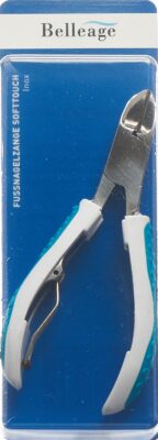BELLEAGE pince à ongles softtouch Inox