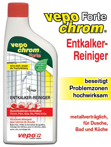 VEPOCHROM forte détartrant détergent fl 500 ml