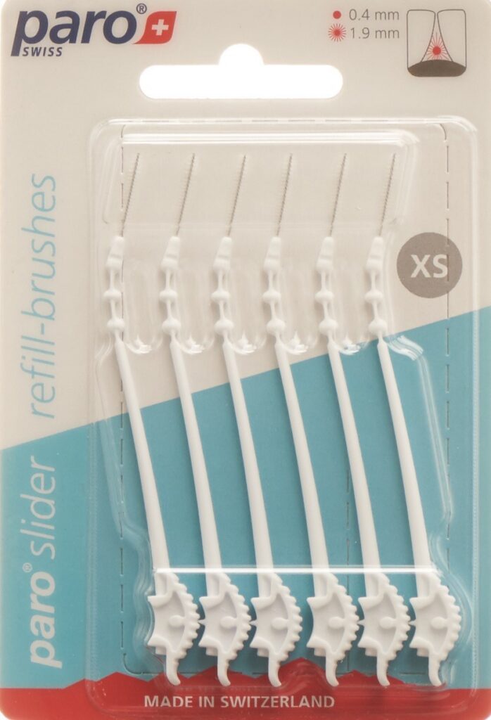 PARO slider refill-brushes XS 6 pce