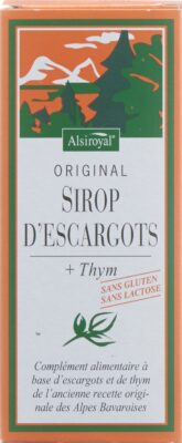 ALSIROYAL Original sirop escargots thym 150 ml
