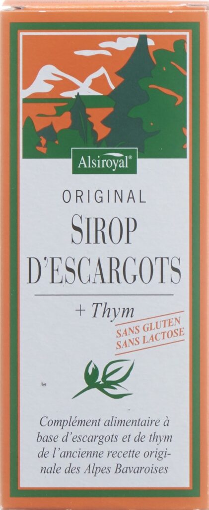 ALSIROYAL Original sirop escargots thym 150 ml