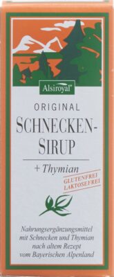 ALSIROYAL Original sirop escargots thym 150 ml
