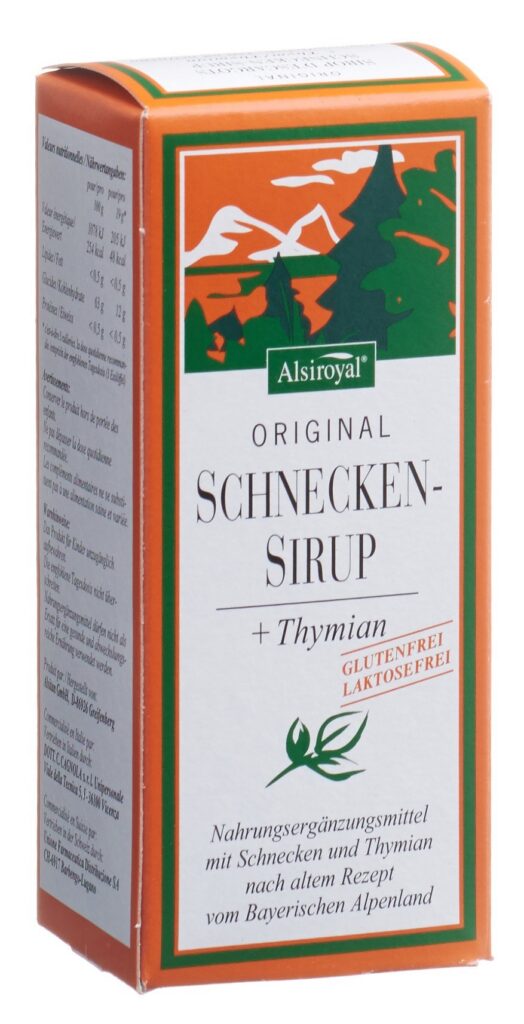ALSIROYAL Original sirop escargots thym 150 ml