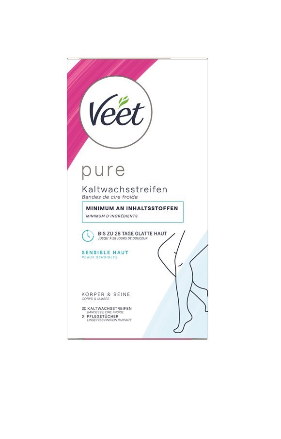 VEET cire froide bande jambe&corps sens 10 x 2 pce
