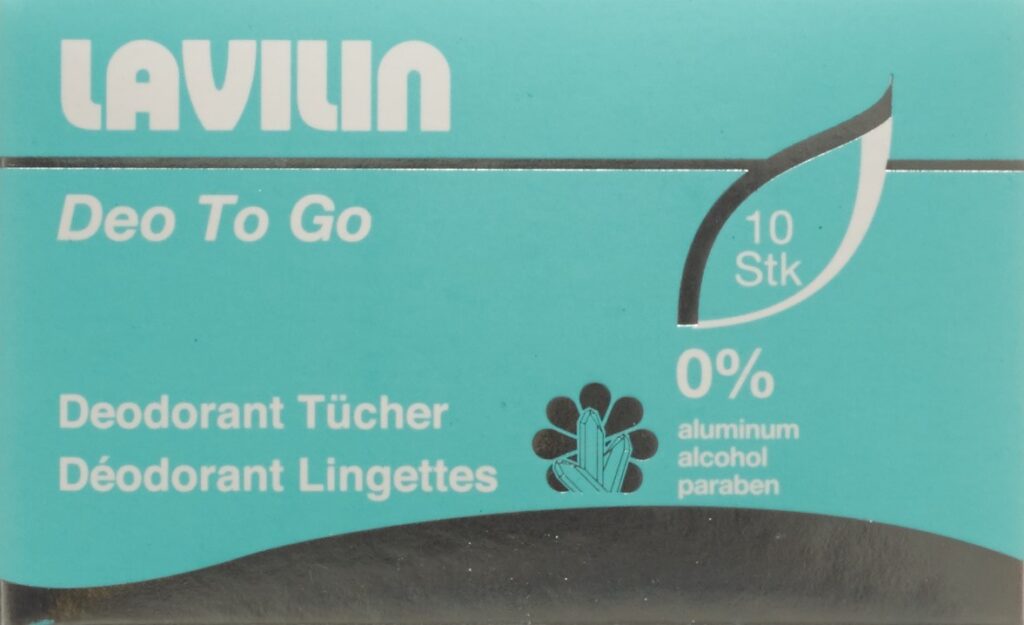 LAVILIN Deodorant lingettes box 10 pce