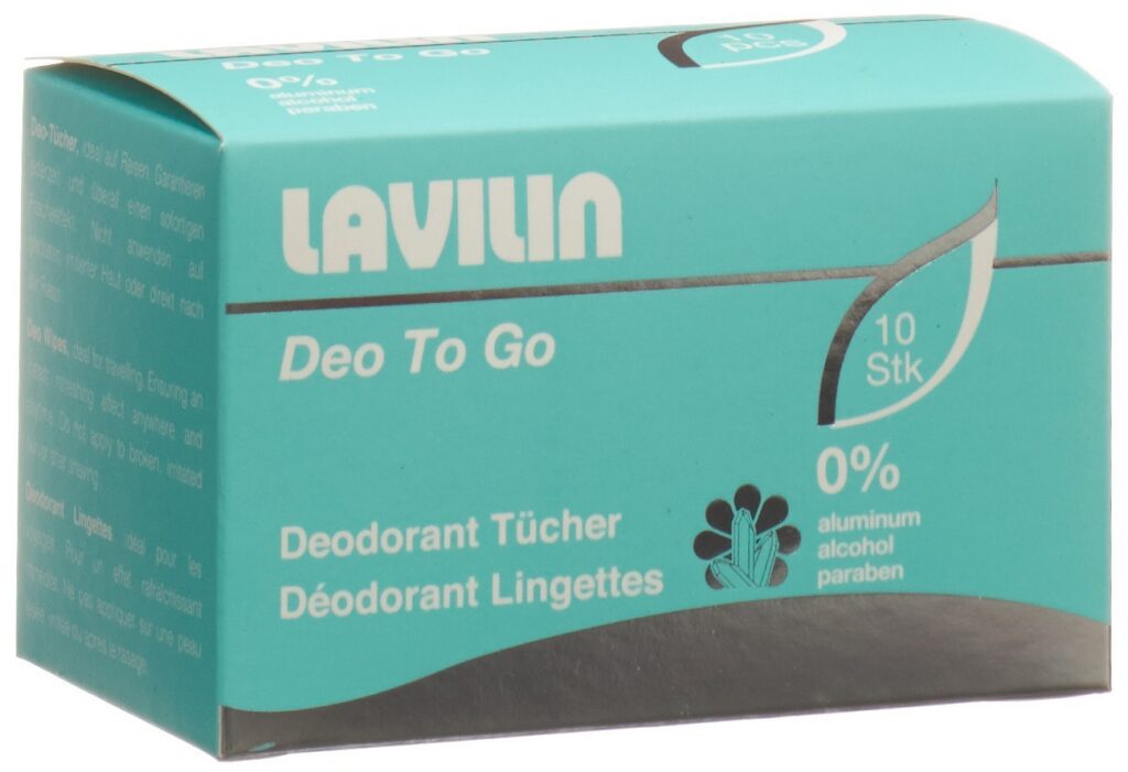 LAVILIN Deodorant lingettes box 10 pce