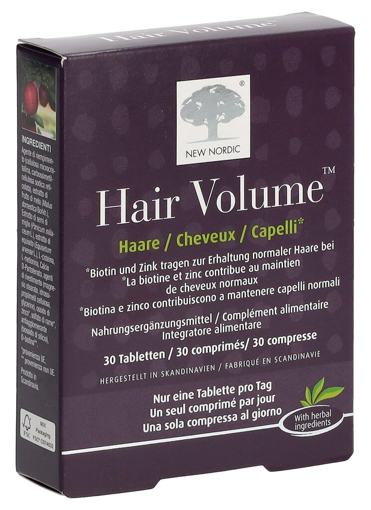 NEW NORDIC Hair Volume cpr 30 pce