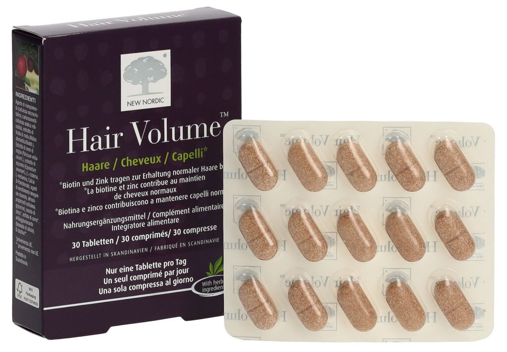 NEW NORDIC Hair Volume cpr 30 pce