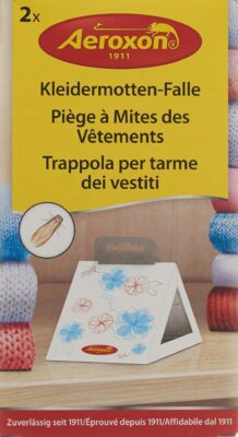 AEROXON Piège à mites de vêtements 2 pce