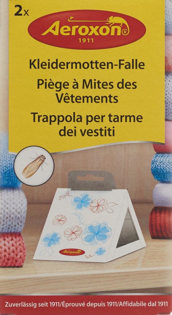 AEROXON Piège à mites de vêtements 2 pce