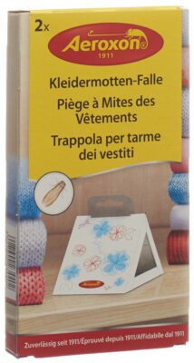 AEROXON Piège à mites de vêtements 2 pce