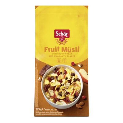 SCHÄR Müesli fruit sans gluten sach 375 g