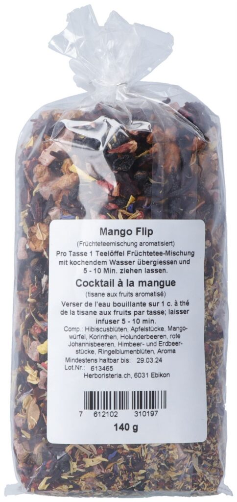 HERBORISTERIA tisane aux fruits mango flip 140 g