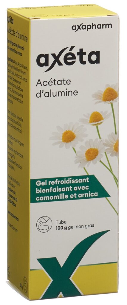 AXETA gel à l'acétate d'alumine tb 100 g