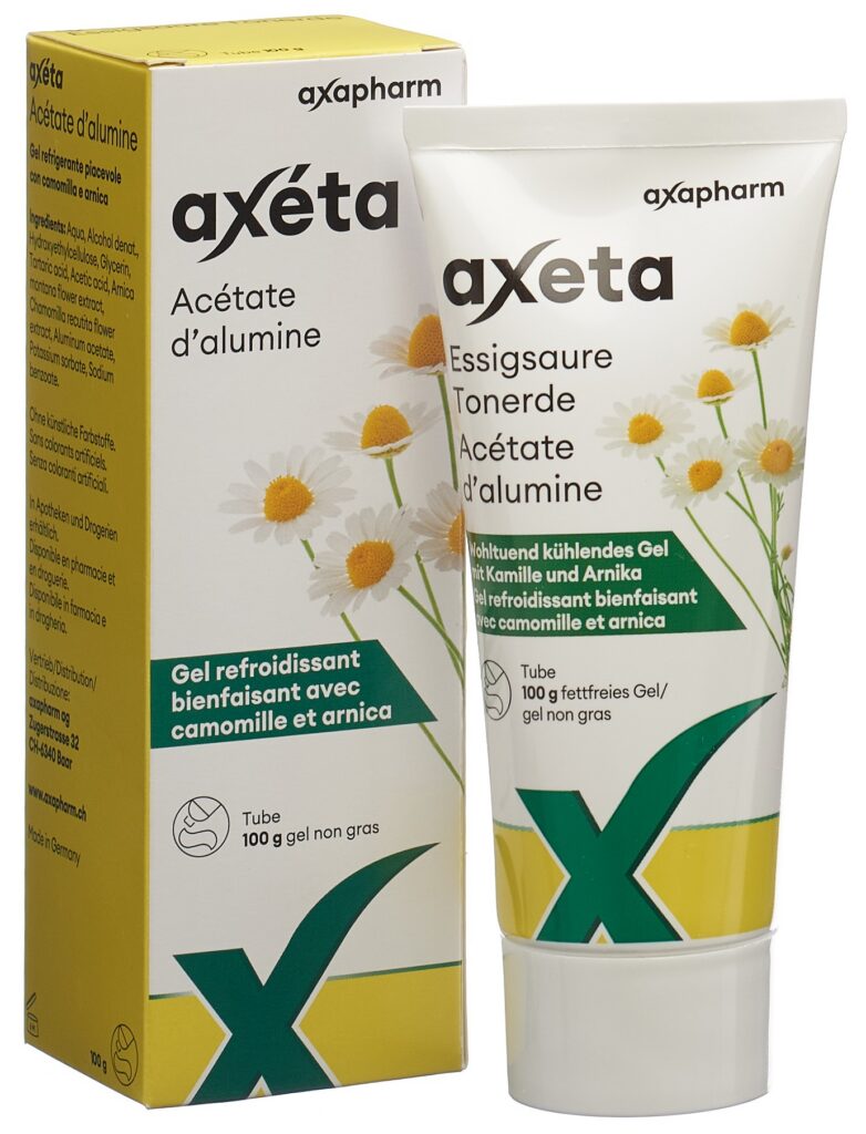 AXETA gel à l'acétate d'alumine tb 100 g
