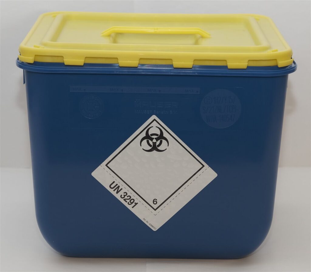REMONDIS Medizin Einwegbehälter 30l blau UN geprü