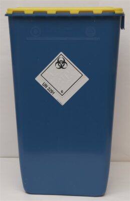 REMONDIS Medizin Einwegbehälter 60l blau UN geprü