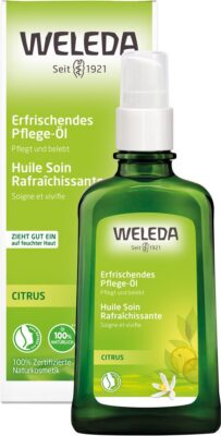 WELEDA huile soin rafraîchissante citrus 100 ml