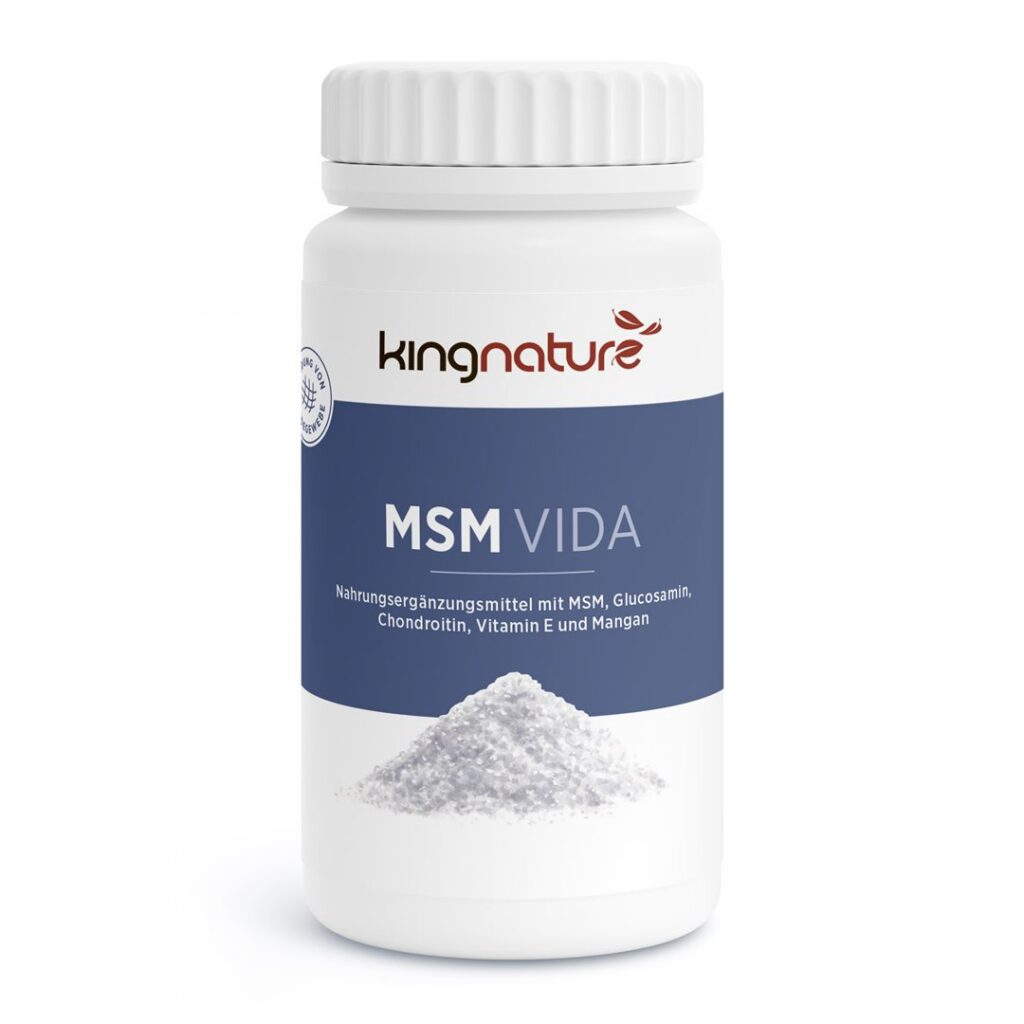 KINGNATURE MSM Vida caps 860 mg bte 60 pce