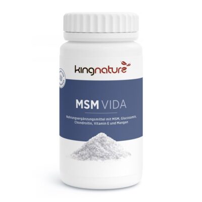KINGNATURE MSM Vida caps 860 mg bte 60 pce
