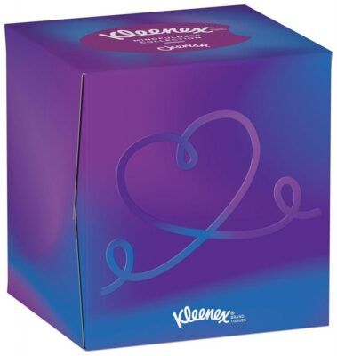 KLEENEX Collection tissus cosmétiques cube 48 pce