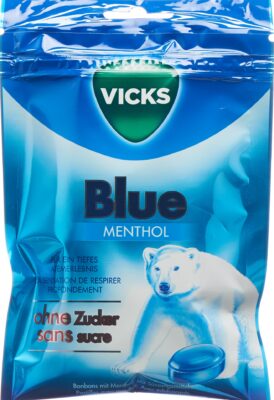 VICKS Blue sans sucre sach 72 g