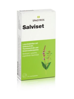SALVISET pastilles 24 pce