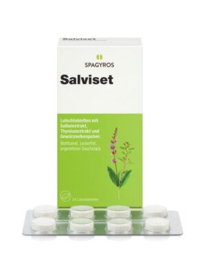 SALVISET pastilles 24 pce