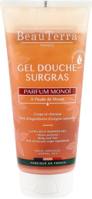 BEAUTERRA gel douche surgras monoi tb 200 ml