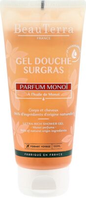 BEAUTERRA gel douche surgras monoi tb 100 ml